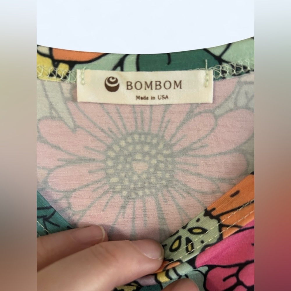 Bombom Floral Tank Top – Colorful Boho Sleeveless Top - NWT - Picture 5 of 6